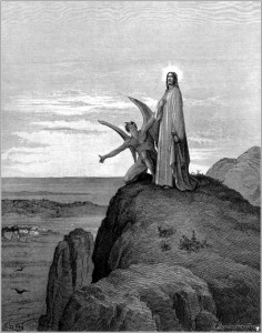 “The Temptation of Jesus” (Gustave Dore)